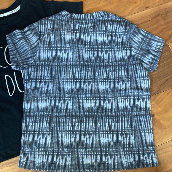 Rae Dunn set of 2 boys tees size 5 NWT! Cool Dude and grey printed tees - Picture 6 of 9